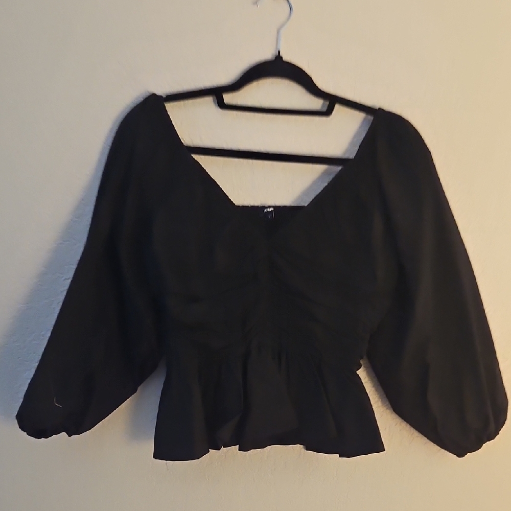 Elegant Black Women's Top